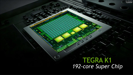 엔비디아 테그라 K1, 엔비디아 차세대 모바일 칩셋, 테그라 K1 특징